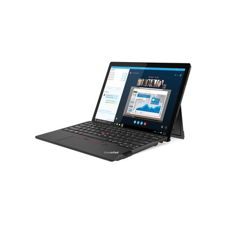 Lenovo ThinkPad X12 Detachable (Gen 1) Black, 12.3 ", IPS, Touchscreen, Full HD, 1920 x 1280, Anti-reflection, Intel Core i5, i5