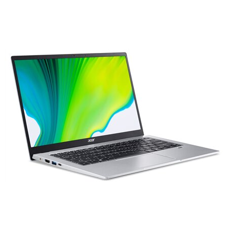 Acer Swift 1 SF114-33-P967 Silver, 14.0 ", IPS, FHD, 1920x1080 pixels, Matt, Intel Pentium, N5030, 8 GB, LPDDR4, SSD 256 GB, Int