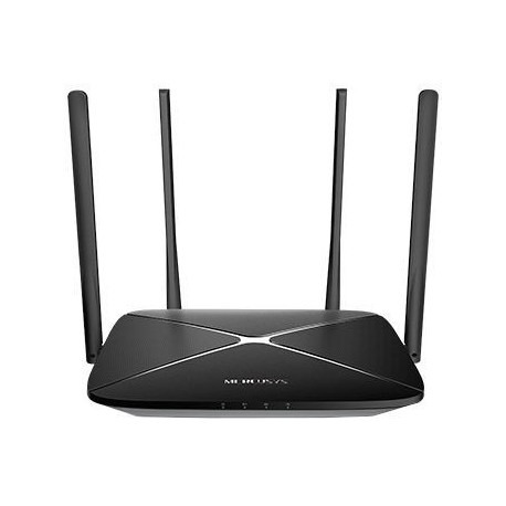 Mercusys AC12G - Wireless router - GigE - 802.11b/g/n/ac - Dual Band - 0