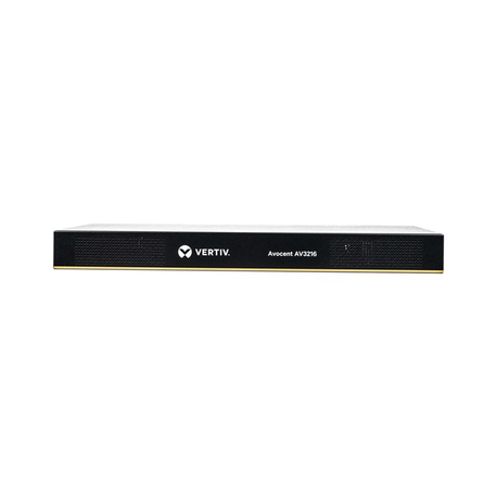 Avocent AutoView AV3216 - KVM switch - 16 x KVM port(s) - 2 local users - 1 IP user - rack-mountable - 0