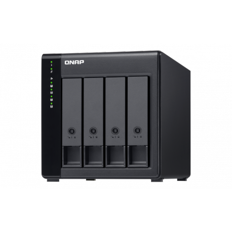 QNAP TL-D400S - Hard drive array - 4 bays (SATA-600) - SATA 6Gb/s (external) - 6