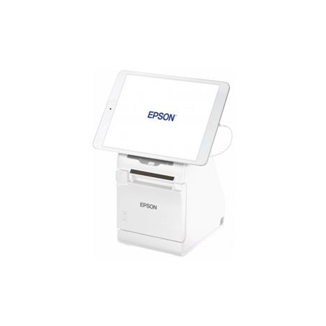 Epson TM m30II-S (011) - Receipt printer - thermal line - Roll (7.95 cm) - 203 x 203 dpi - up to 250 mm / sec - USB 2.0, LAN, USB 2.0 host, Lightning - cutter - white - 0