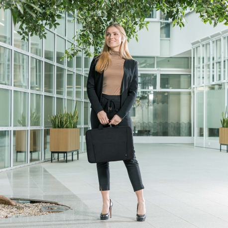 DICOTA Eco Slim Case BASE - Notebook carrying case - 15" - 15.6" - black - 2