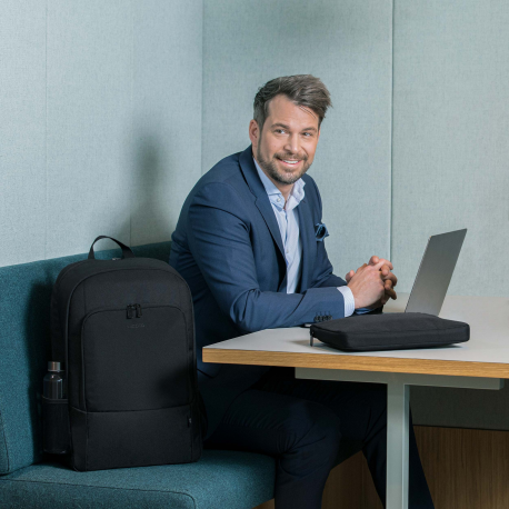 DICOTA Eco BASE - Notebook carrying backpack - 13" - 14.1" - black - 2