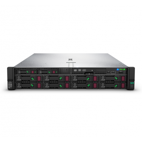 HPE ProLiant DL380 Gen10 SMB Networking Choice - Server - rack-mountable - 2U - 2-way - 1 x Xeon Gold 5218R / 2.1 GHz - RAM 32 GB - SATA - hot-swap 2.5" bay(s) - no HDD - 10 GigE - monitor: none - 4