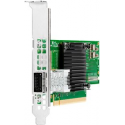 HPE InfiniBand HDR100 MCX653105A-ECAT - Network adapter - PCIe 4.0 x16 low profile - 100Gb Ethernet / 100Gb Infiniband QSFP28 x 1 - for Nimble Storage dHCI Medium Solution with HPE ProLiant DL325 Gen10; ProLiant DL325 Gen10