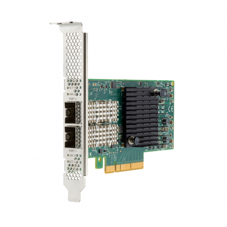 HPE X2522-25G-PLUS - Network adapter - PCIe 3.0 x8 - 10Gb Ethernet  /  25Gb Ethernet SFP28 x 2 - for Nimble Storage dHCI Medium Solution with HPE ProLiant DL325 Gen10; ProLiant DL325 Gen10 - 1