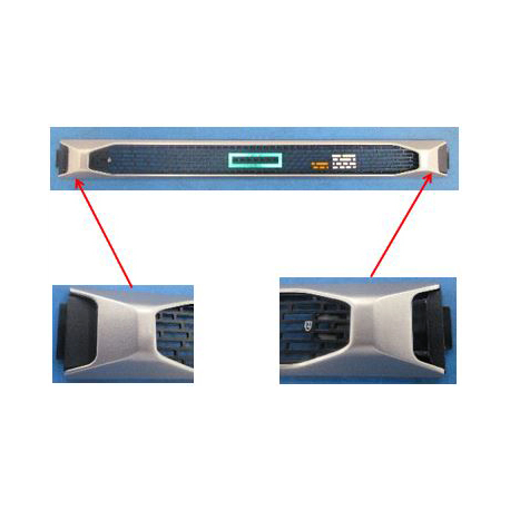 HPE - System cabinet bezel kit - for Nimble Storage dHCI Medium Solution with HPE ProLiant DL325 Gen10; ProLiant DL325 Gen10 - 0
