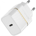 OtterBox - Power adapter - 20 Watt (USB-C) - white - Europe (excluding United Kingdom, Ireland, Malta, Cyprus)