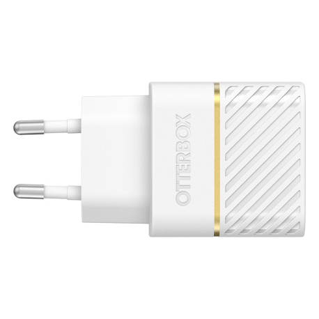 OtterBox - Power adapter - 20 Watt (USB-C) - white - Europe (excluding United Kingdom, Ireland, Malta, Cyprus) - 1