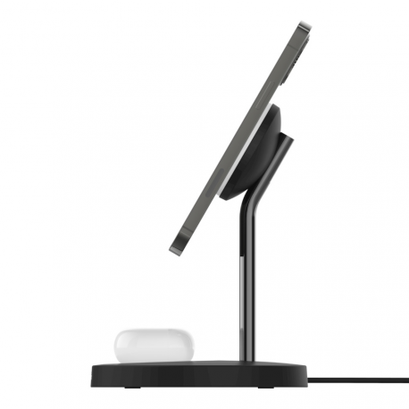 Belkin Pro MagSafe 2in1 Wireless Charging Stand + AC Power Adapter BOOST CHARGE Black