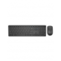 Dell Pro KM5221W - Keyboard and mouse set - wireless - 2.4 GHz - QWERTY - Russian - black - retail