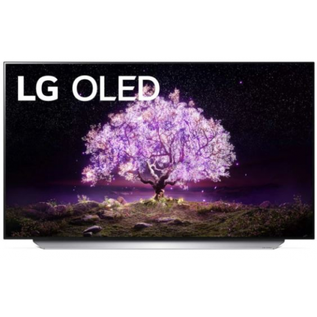 LG OLED55C12LA - 55" Diagonal Class C1 Series OLED TV - Smart TV - webOS, ThinQ AI - 4K UHD (2160p) 3840 x 2160 - HDR - vanilla white - 0