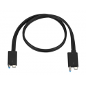 HP - Thunderbolt cable - 70 cm - Europe - for EliteBook 830 G9, 840, 840 G6, 840 G8, 850 G5, 850 G6, 860 G9; EliteBook x360