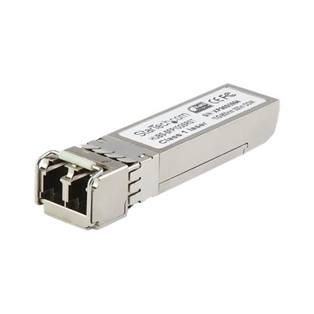 StarTech.com Dell EMC SFP-10G-LR Compatible SFP+ Module, 10GBASE-LR, 10GbE Single Mode (SMF) Fiber SMF Optic Transceiver, 10GE Gigabit Ethernet SFP+, LC Connector, 10km, 1310nm, DDM, SFP+ - Lifetime Warranty (SFP10GLREMST) - SFP+ transceiver module (equivalent to: Dell EMC SFP-10G-LR) - 10 GigE - 10GBase-LR - LC single-mode - up to 10 km - 1310 nm - 0