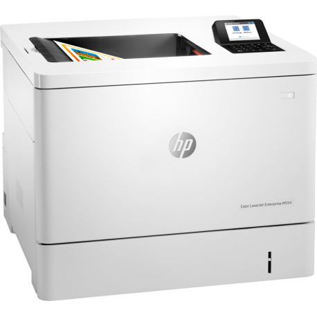 HP LaserJet Enterprise M554dn - Printer - colour - Duplex - laser - A4 / Legal - 1200 x 1200 dpi - up to 35 ppm up to 35 ppm (colour) - capacity: 650 sheets - USB 2.0, Gigabit LAN, USB 2.0 host - 2