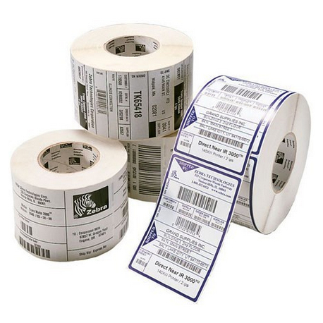 Zebra Z Trans 5P - Permanent adhesive - 19.1 x 101.6 mm 3300 pcs. (1 roll(s) x 3300) labels - for Zebra GX420; GK Series GK420; G-Series GC420; GX Series GX420, GX430; LP 28XX; TLP 28XX - 0