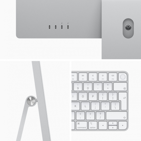 iMac 24” 4.5K Retina, Apple M1 8C CPU, 8C GPU/8GB/256GB SSD/Silver/INT