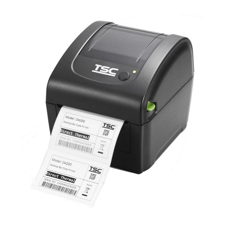 TSC DA220 - Label printer - direct thermal - Roll (11.4 cm) - 203 dpi - up to 152.4 mm / sec - USB 2.0, LAN, serial, Wi-Fi(n), USB host - 0
