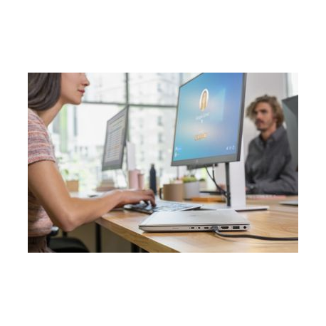 HP EliteDisplay E24d G4 Docking Monitor - 23.8" 1920x1080 FHD AG, IPS, DisplayPort/IN-OUT/USB-C/HDMI, 4x USB 3.0, RJ-45, webcam,