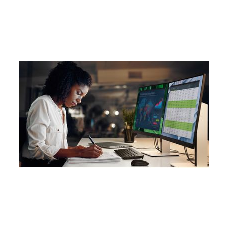 HP EliteDisplay E24d G4 Docking Monitor - 23.8" 1920x1080 FHD AG, IPS, DisplayPort/IN-OUT/USB-C/HDMI, 4x USB 3.0, RJ-45, webcam,