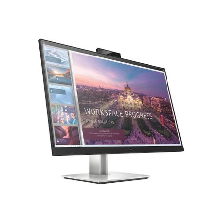 HP EliteDisplay E24d G4 Docking Monitor - 23.8" 1920x1080 FHD AG, IPS, DisplayPort/IN-OUT/USB-C/HDMI, 4x USB 3.0, RJ-45, webcam,
