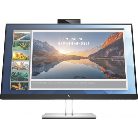 HP EliteDisplay E24d G4 Docking Monitor - 23.8" 1920x1080 FHD AG, IPS, DisplayPort/IN-OUT/USB-C/HDMI, 4x USB 3.0, RJ-45, webcam,