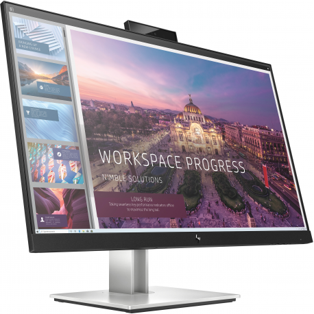HP EliteDisplay E24d G4 Docking Monitor - 23.8" 1920x1080 FHD AG, IPS, DisplayPort/IN-OUT/USB-C/HDMI, 4x USB 3.0, RJ-45, webcam,