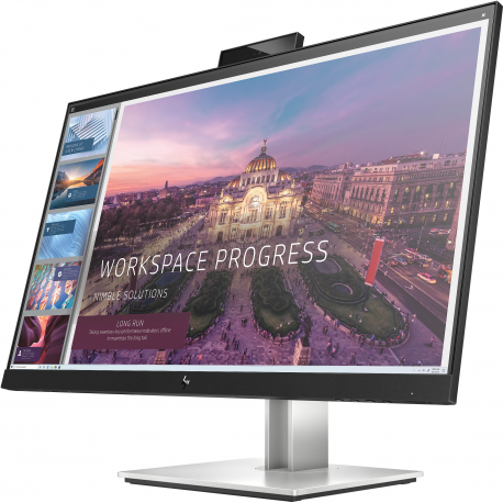 HP EliteDisplay E24d G4 Docking Monitor - 23.8" 1920x1080 FHD AG, IPS, DisplayPort/IN-OUT/USB-C/HDMI, 4x USB 3.0, RJ-45, webcam,