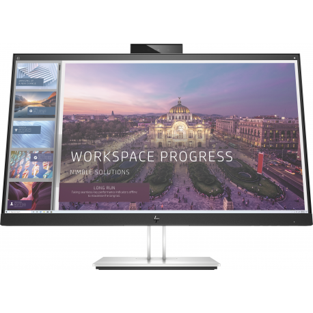 HP EliteDisplay E24d G4 Docking Monitor - 23.8" 1920x1080 FHD AG, IPS, DisplayPort/IN-OUT/USB-C/HDMI, 4x USB 3.0, RJ-45, webcam,
