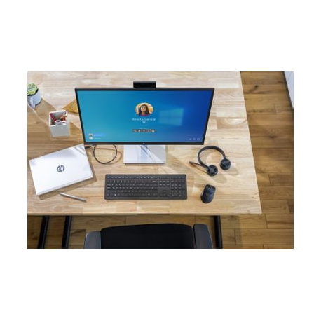 HP E27d G4 Advanced Docking Monitor - LED monitor - 27" - 2560 x 1440 QHD @ 60 Hz - IPS - 300 cd/m² - 1000:1 - 5 ms - HDMI, DisplayPort, USB-C - black - 4