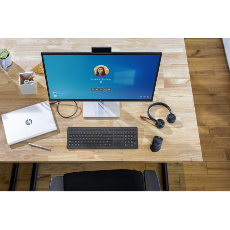 HP E27d G4 Advanced Docking Monitor - LED monitor - 27" - 2560 x 1440 QHD @ 60 Hz - IPS - 300 cd/m² - 1000:1 - 5 ms - HDMI, DisplayPort, USB-C - black - 23