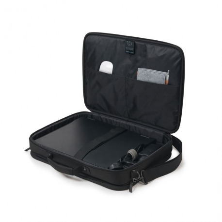 DICOTA Eco Multi Plus BASE - Notebook carrying case - 14" - 15.6" - black - 2