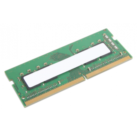 Lenovo - DDR4 - module - 8 GB - SO-DIMM 260-pin - 3200 MHz  /  PC4-25600 - unbuffered - non-ECC - for ThinkPad E14 Gen 3; L15 Gen 2; P14s Gen 2; P15s Gen 2; T14 Gen 2; T15 Gen 2; V14 G2 ALC - 1