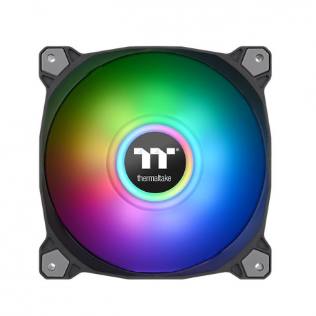 Thermaltake Pure Duo 14 ARGB Sync Radiator Fan - Case fan - 140 mm - black (pack of 2) - 10