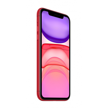 Apple iPhone 11 - (PRODUCT) RED - smartphone - dual-SIM - 4G Gigabit Class LTE - 256 GB - 6.1" - 1792 x 828 pixels (326 ppi) - Liquid Retina HD display - 2x rear cameras 12 MP front camera - red - 2