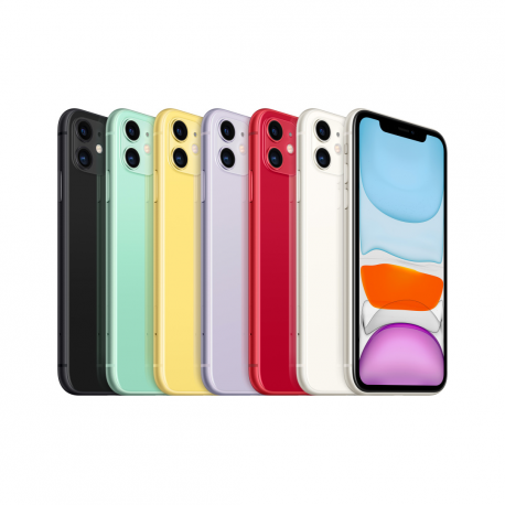 Apple iPhone 11 - (PRODUCT) RED - smartphone - dual-SIM - 4G Gigabit Class LTE - 256 GB - 6.1" - 1792 x 828 pixels (326 ppi) - Liquid Retina HD display - 2x rear cameras 12 MP front camera - red - 10