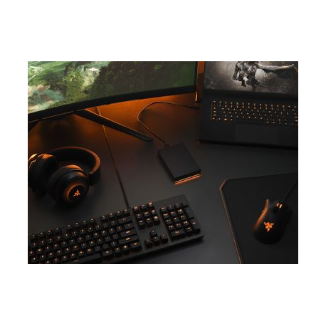 Seagate FireCuda STKL2000400 - Hard drive - 2 TB - external (portable) - USB 3.0 - 5400 rpm - with 3 years Seagate Rescue Data Recovery - 9