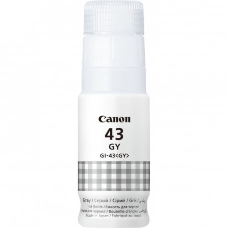 Canon GI 43 GY - Grey - original - ink refill - for PIXMA G540, G640 - 1