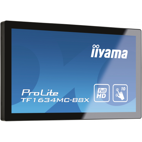 iiyama ProLite TF1634MC-B8X, 39.6 cm (15,6'), Projected Capacitive, 10 TP, Full HD, black
