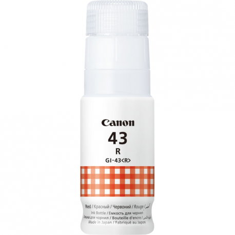 Canon GI 43 R - Red - original - ink refill - for PIXMA G540, G640 - 0