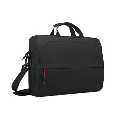 Lenovo ThinkPad Essential Topload (Eco) - Notebook carrying case - 16" - black with red accents - for 100e (3rd Gen); ThinkPad E14 Gen 3; P14s Gen 2; P15s Gen 2; X13 Gen 2; X13 Yoga Gen 2 - 3