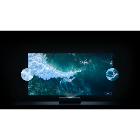 XIAOMI Laser Projection TV 4K, 3840 x 2160 / 150 inch super giant screen