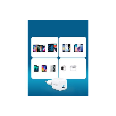 MOBILE CHARGER WALL POWERPORT/III NANO 20W A2633G22 ANKER