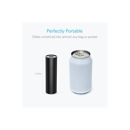 POWER BANK USB 5000MAH/BLACK A1109G11 ANKER