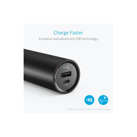 POWER BANK USB 5000MAH/BLACK A1109G11 ANKER