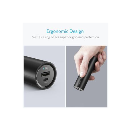 POWER BANK USB 5000MAH/BLACK A1109G11 ANKER
