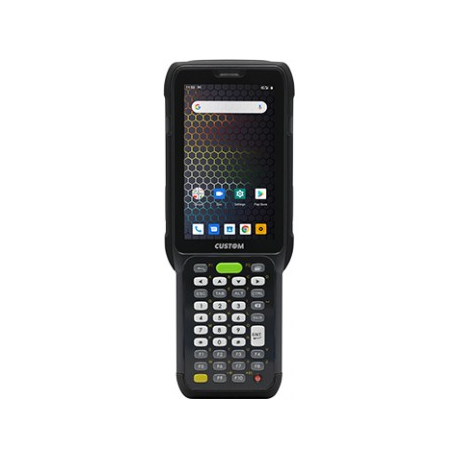 Custom K-RANGER KR550-G - Data collection terminal - rugged - Android 9.0 (Pie) - 16 GB - 4" colour TFT (800 x 480) - rear camera - barcode reader - (2D imager) - SD slot - Wi-Fi, NFC, Bluetooth - 4G - 0