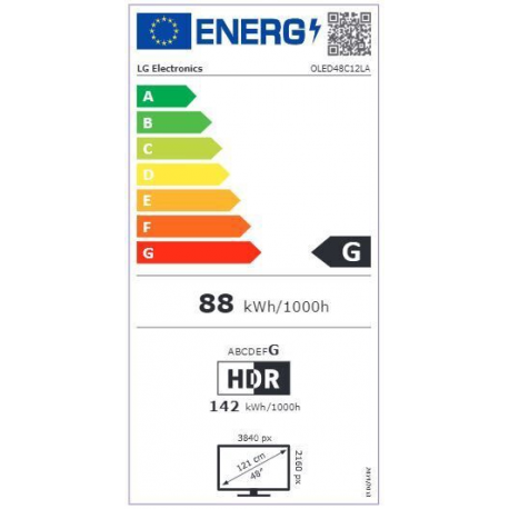 TV SET OLED 48" 4K/OLED48C12LA LG
