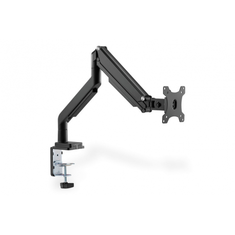 DIGITUS DA-90394 Single Gas Spring Monitor Clamp Mount 17-32inch 9 kg max. black